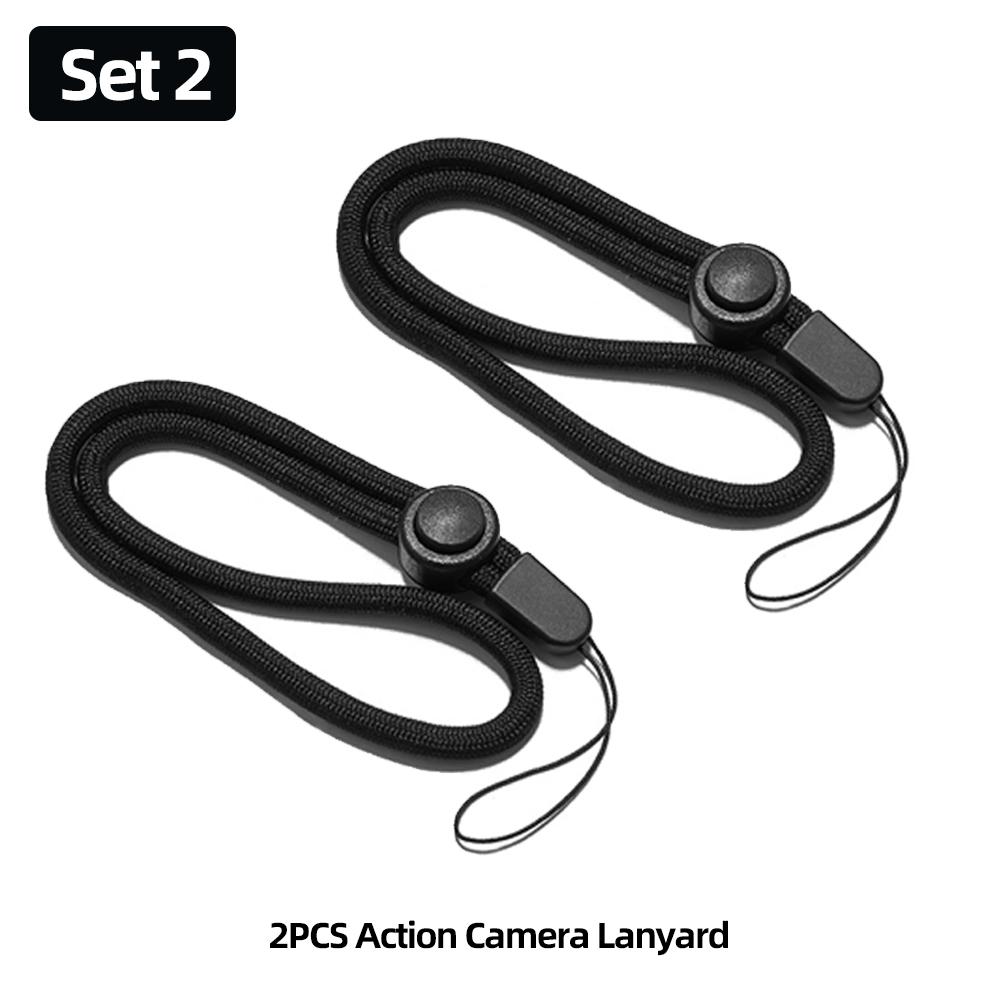Lanyard Hand Adjustable Wrist Strap For GoPro Hero 13 12 11 10 9 Insta360 SJCAM SJ4000 AKASO DJI Osmo Action Camera Accessories