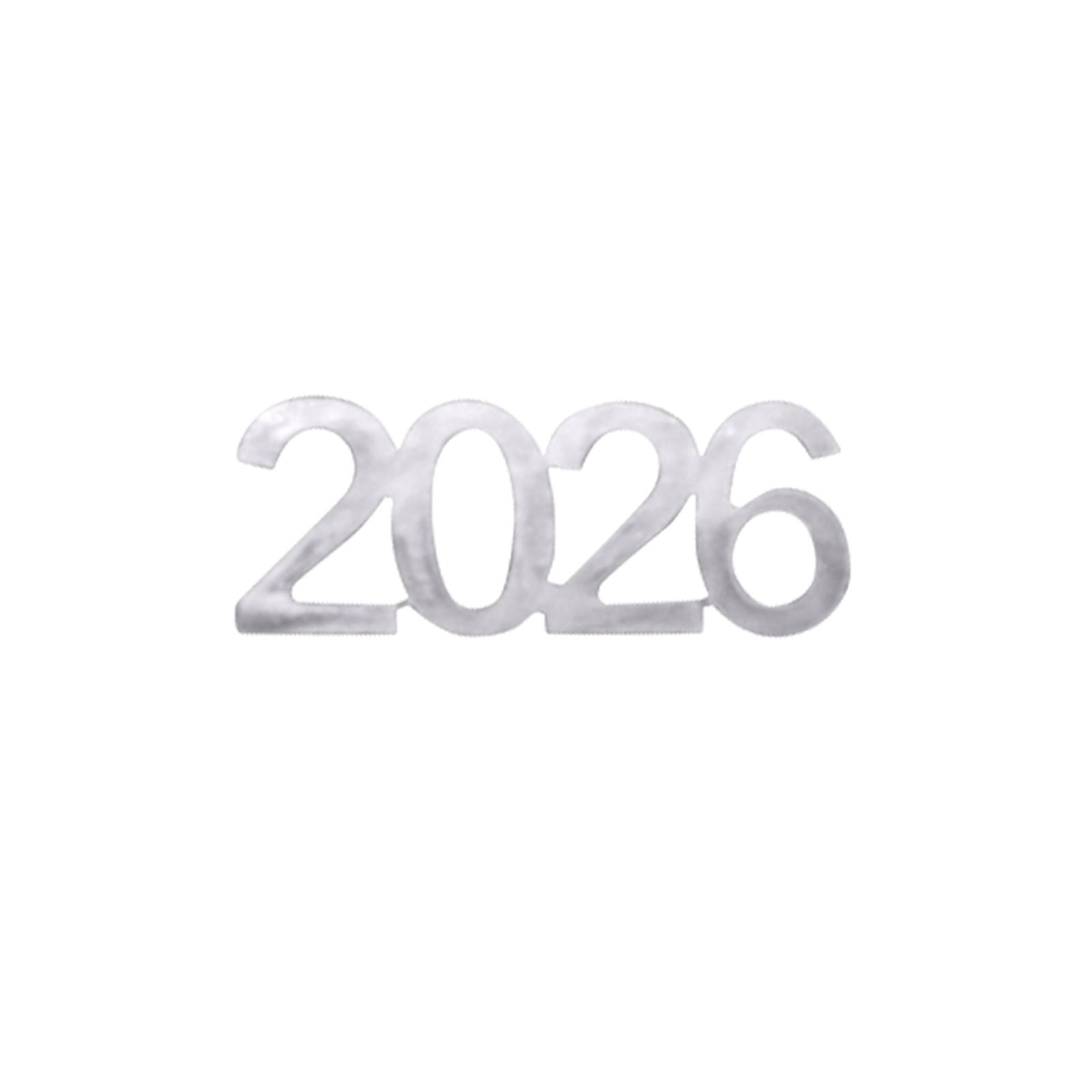 

Gold Graduation Confetti Class Of 2026, Glitter 2026 Confetti 100pcs For Graduation Party Decorations And New Years Eve Party Supplies 2026. One Size срібний