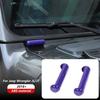 Purple ABS Front Windshield Hinge Trim For Jeep Wrangler JL JT 2018+ Accessories