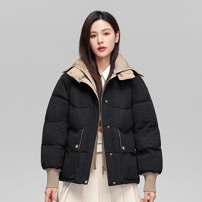 YAYA 2024 Women's Stand Collar Down Puffer Jacket YE2B621722H