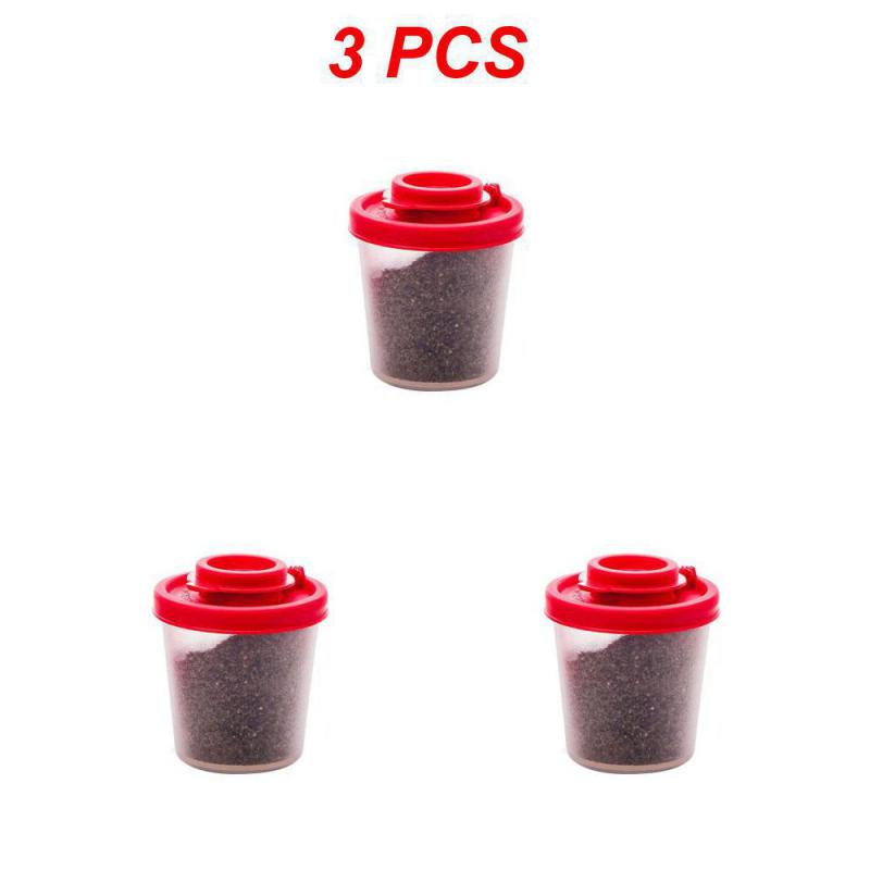 1~10 BUC Camping Picnic Călătorie Cu Capac Ustensilă de Bucătărie Distribuitor Condimente Exterior Mini Cutie de Prânz Borcan Portabil Sare și Piper