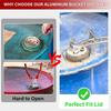 A96I-2Pack Multifunction Aluminum Bucket Opener, 5 Gallon Pail Opener, Metal Bucket Opener, Lid Remover Opener Tool