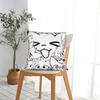 Boykisser Square Pillow Case Cat Cushion Cover Custom Zippered Decor Pillowcase for Car 18"