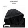 Mao Ren Men's Hooded Windbreaker Jacket