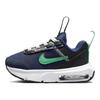 Nike Air Max Interlock TD Polnočná modrá Štadiónová zelená Detské tenisky Modrá čierna Summit-Biela DH9410-402