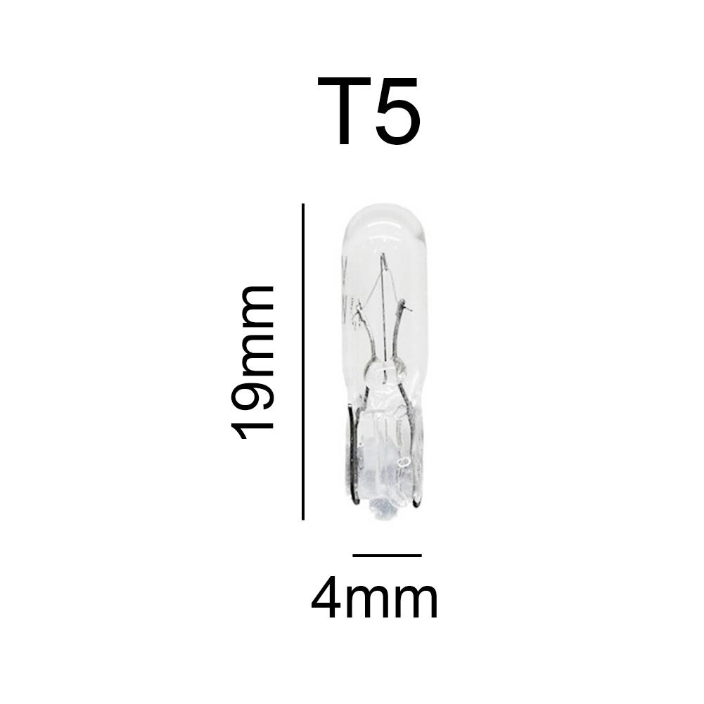 Glühbirnen 10 Stück Auto Armaturenbrett Licht Instrumententafel T5 286