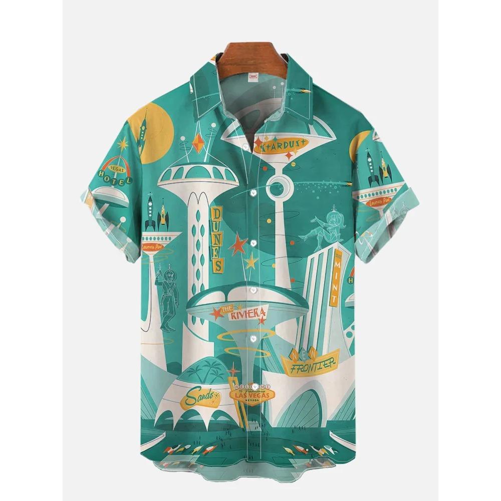 Hawaii Shirts Man New Stars-wars Shirts Men Women Clothes Tee Tops Boys Girls Tees Walker Printing Short Sleeve Shirt