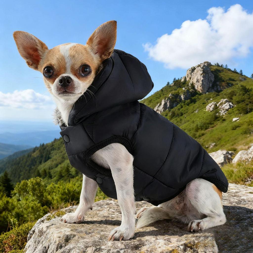 New Autumn/Winter Waterproof Dog Ski Jacket - Two-Legged Cotton Vest
