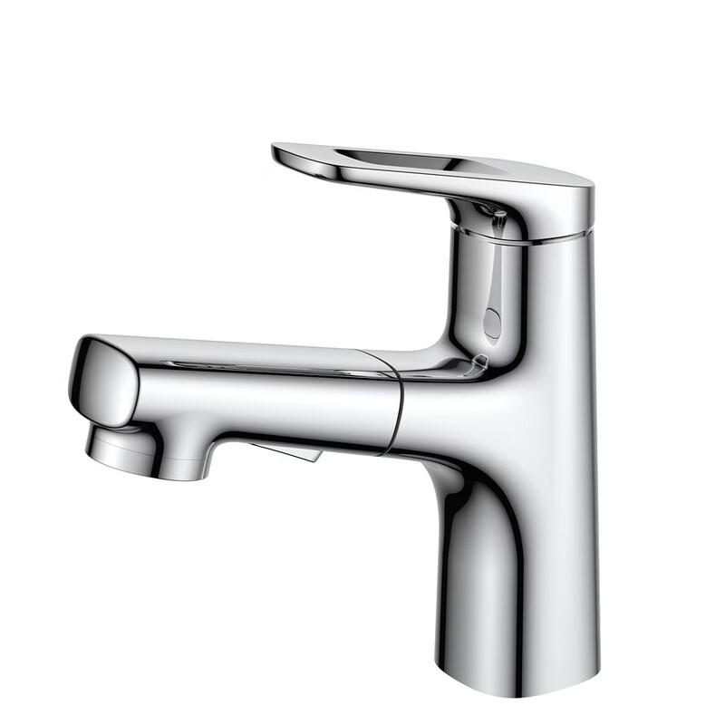 Pull-Out Bathroom Basin Faucet