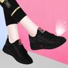 Zapatos para mujer zapatos casuales de un solo pedal zapatos de talla grande para mujer Zapatos sencillos Zapatos de tela transpirable tejida en el aire