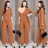 2019 Spring/Autumn Women's Trendy Slimming Two/Three-Piece Plus Size Fashion Set