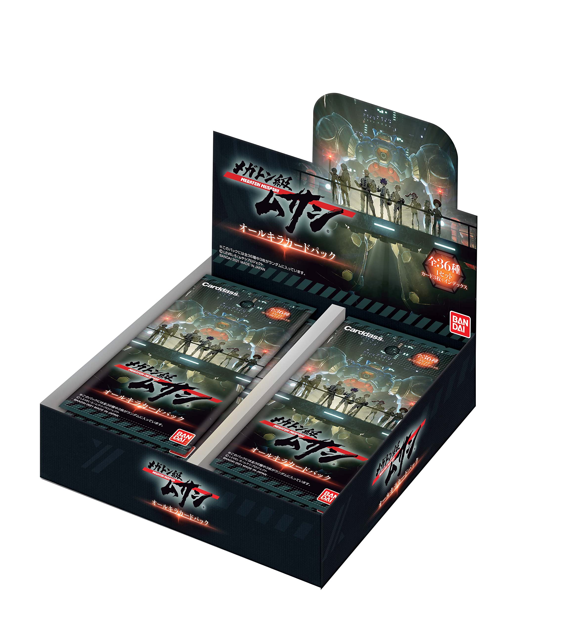 

BANDAI Megaton Musashi Набор всех Кира-карт (BOX)