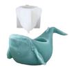 Candle Holder Mold Candle Cup Mold Craft Molds Whale Shape Candle Base Molds Silicone Crafting Moulds for Resin Crafting