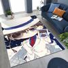 Retro Anime Detective Conan Cartoon Rug for Bedroom Living Room Sofa Home Doormat Decor,Kids Play Non-slip Floor Mat Gift