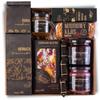 Large Gift Basket Set Tea Coffee Sweets Kraft Jams Honey