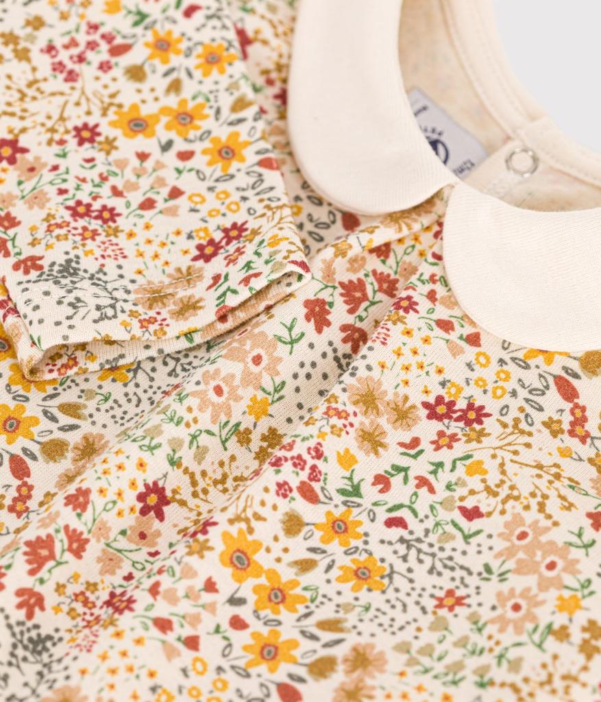 Long Sleeve Blouse A0B37 Milky Color 18 Months 81cm [Petit Bateau] White/Multi