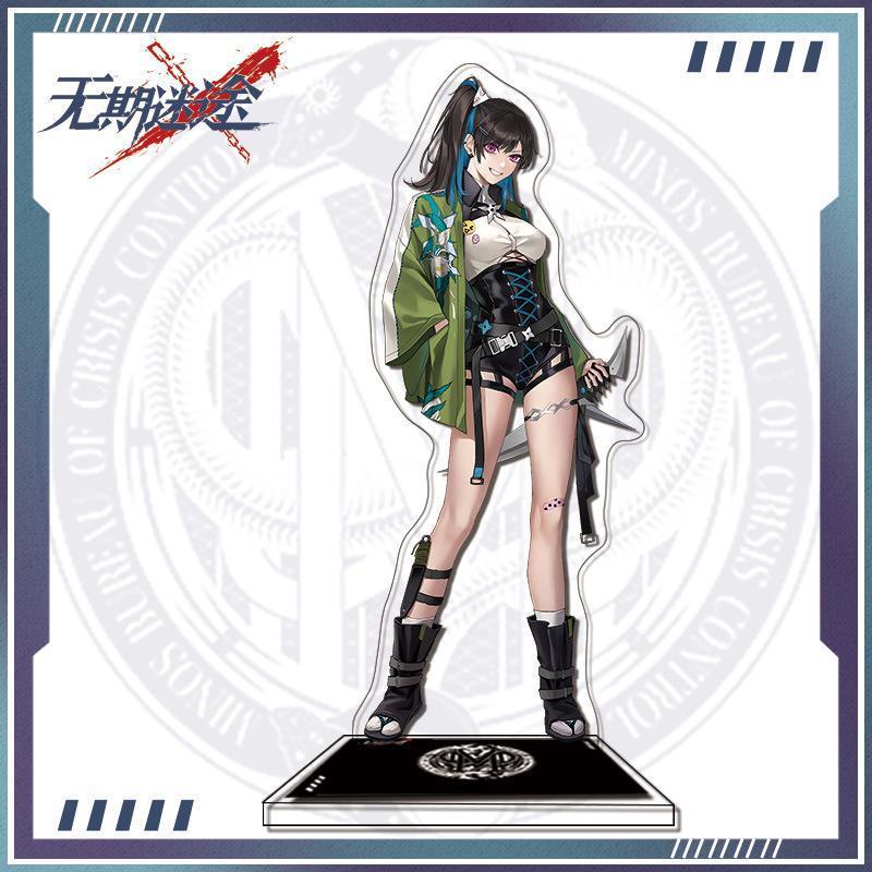 Fans Gift Charm Game Anime Path to Nowhere HD Figures Zoya Hamel Demolia Acrylic Stand Series Desk Decor Collection About 15cm