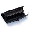 First-layer Cowhide Long Wallet Women's Fashionable Contrasting Color Handheld Large Capacity Multifunctional Mobile Phone Bag
