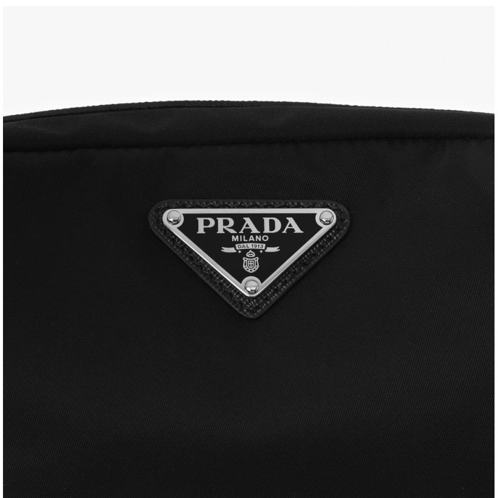 Prada Pouch Bag Nylon Triangle Logo 2na045 2dmh F0002