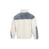 PUMA Color Blocking Sherpa Jacket Contrasting Colors lamb's wool Stay Warm Sports Logo Creamy White Men's 534931-93