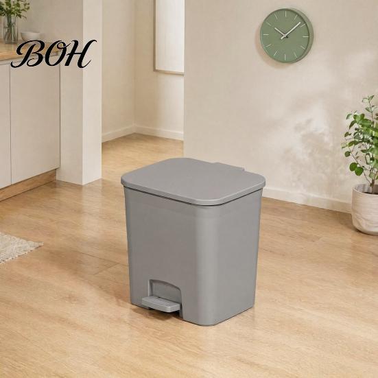 Space Saving Trash Can for Cabinet Gaps Slim Can, with Pedal Step Design, Touchless Odor Proof Wastebasket, Efficient Utilization Garbage Bin