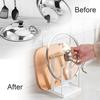 VANRA Pot Lid Stand, Ladle and Cutting Board Stand, Ladle Rest, Spoon Pad, Kitchen Tool Holder, Knife and Lid Rest, Convenient Heat-Resistant Storage