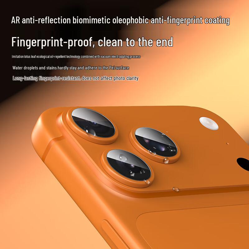 Sada fólií Smorss AR Lens & Frosted Back Film pro iPhone 17 Pro