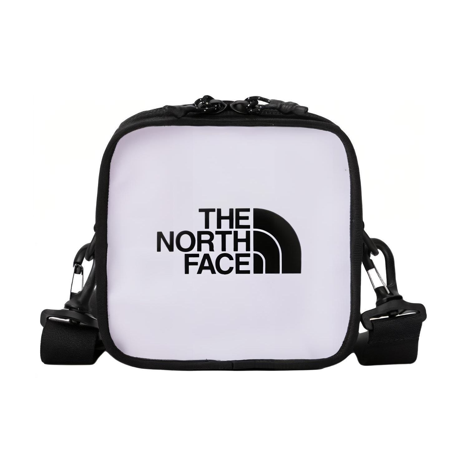 

The North Face 2.5L Printed Logo Casual Portable Small Square Shoulder Bag Outdoor Bag Unisex Shoulder Bag Light-Pink 3VWSTIP Light Pink