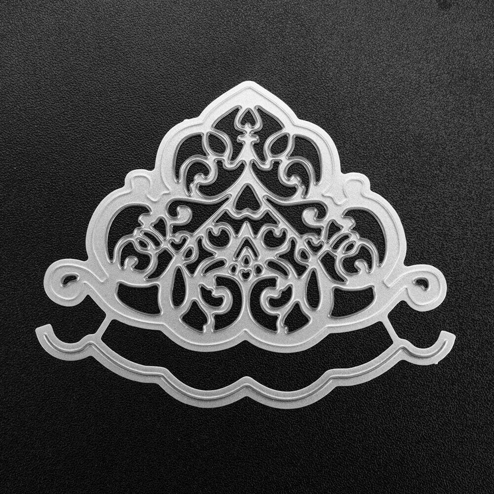 Flower Heart Arrow Lace Cutting Dies Metal Stencil DIY Scrapbooking Album Paper Card Embossing Craft Die Cut Frame
