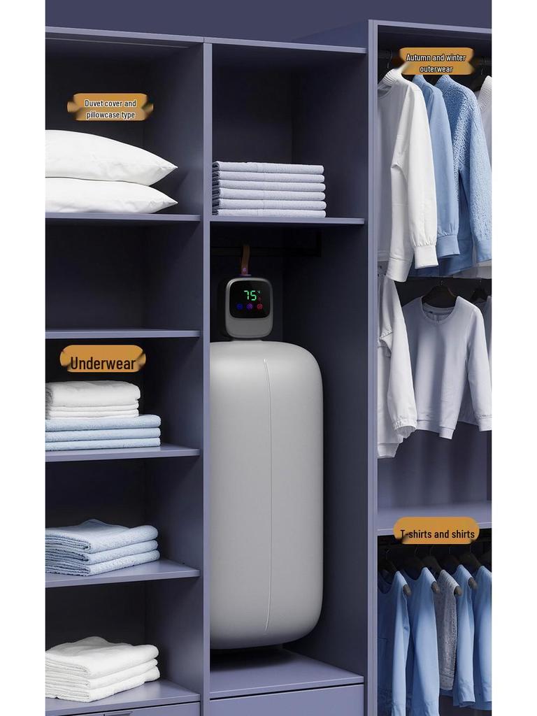 Portable Multi-Functional Smart Clothes Dryer - Quick Dry, Constant Temperature, Foldable for Dorm & Travel