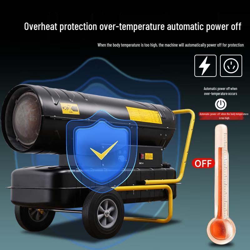 Pro'sKit BGO5008-50 50kW Industrial Fuel Heater