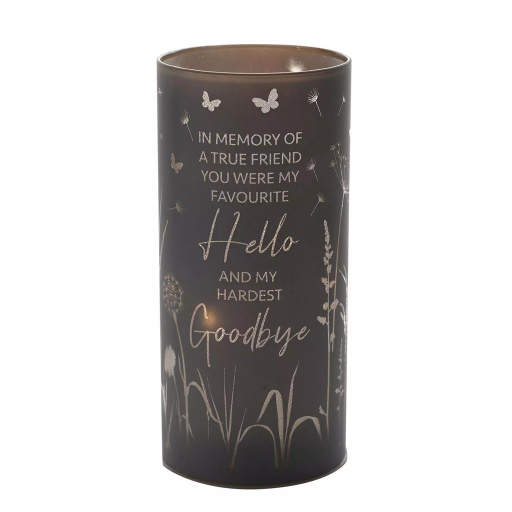 Celebrations Thoughts Of You Goodbye Tube Lamp