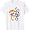 Looney Tunes Bugs und Lola Kuss Valentinstag T-Shirt