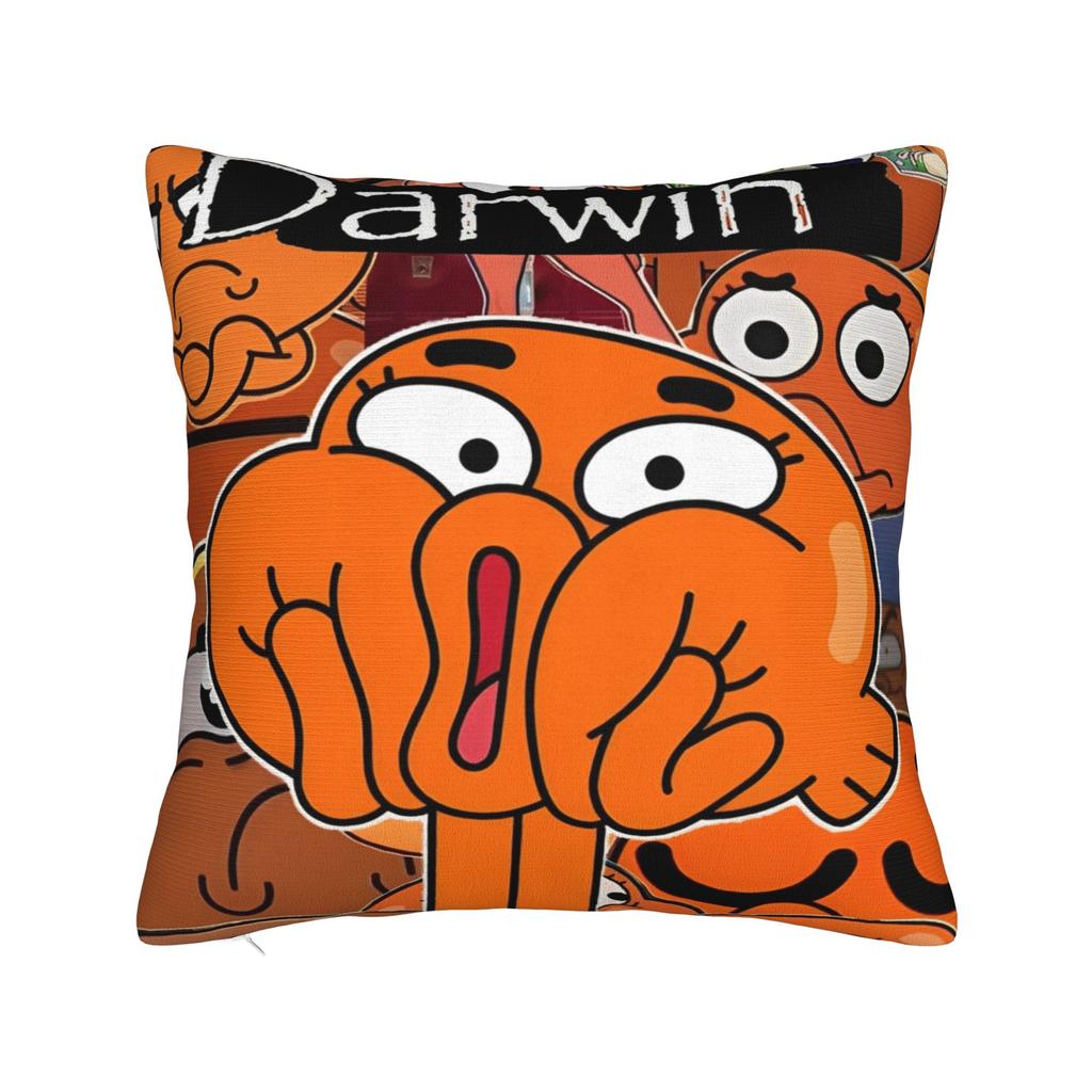 The Amazing World Of Gumballs  Pillowcases Stuff Soft Cushion Cover Gift  Pillow Case Cover Home Multiple Sizes
