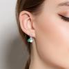 925 Sterling Silver Earring Honey bee with diamond Shells Earrings Jewelry Gift Wedding Earrings For Women Jewellery gift