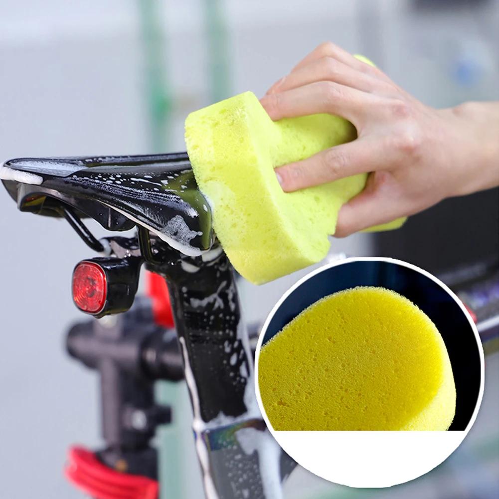 8 Pieces Bike Clean Brush Kit Bicycle Cleaning Brush Tool Bike Cleaning Kit Accessory for Mountain Road City BMX & Folding Bike