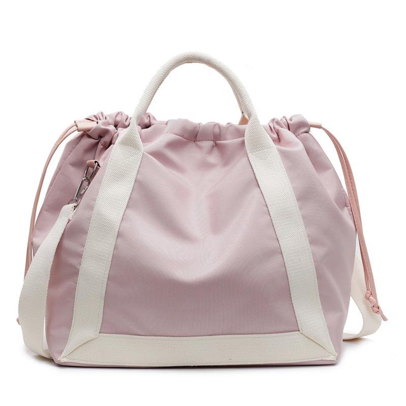 New messenger bag women's bucket bag college student portable shoulder bag commuter bag large capacity versatile tote bag