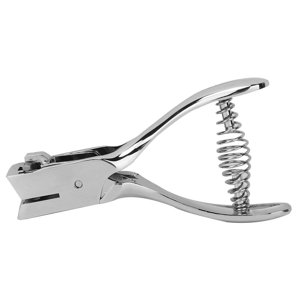 

Handheld Hole Slot Puncher Card Oval Hole Puncher Tool Single Hole Punch Paper Crafts