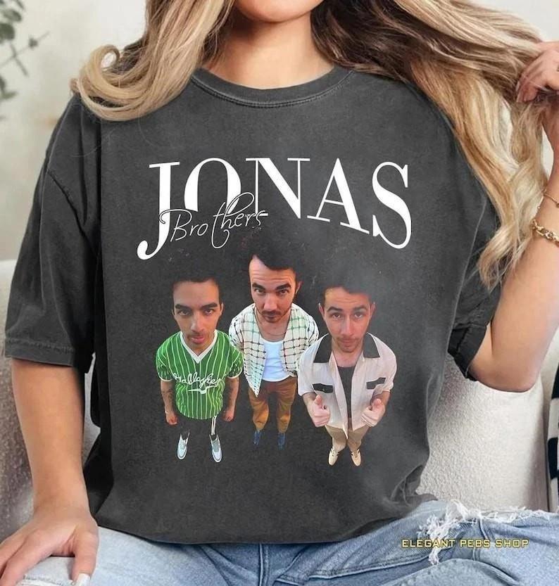 Jonas Brothers 20Th Anniversary Tour 2025 T-Shirt HS362 Unisex T-Shirt S
