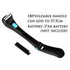 Wholesale Two-piece Blade Battery-powered Foldable Men's Hair Removal Back and Full-body Shaving Kit