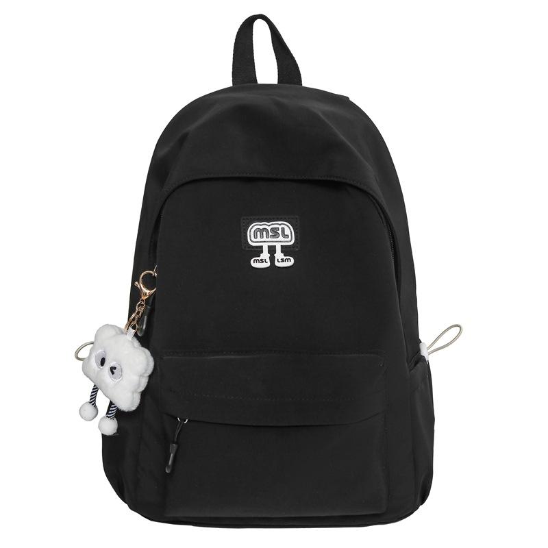 School Bag 2025 Fresh Girl Outdoor Leisure Large Capacity High School Bag High Value