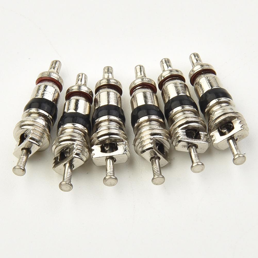 9x Supapă Miez R134a Auto Aer Condiționat + 1 buc Instrument de Demontare Pentru Sistem A/C Instrument Miez Supapă Aer Condiționat Mall/Mare