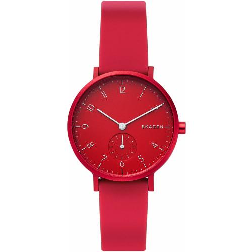 Skagen AAREN SKW2765 Women's Watch, Officially Imported, Red