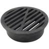 4 Inch PVC Lawn Drainage Grate Designed To Gardens from Excess Water with a Contemporary Design for Outdoor Use