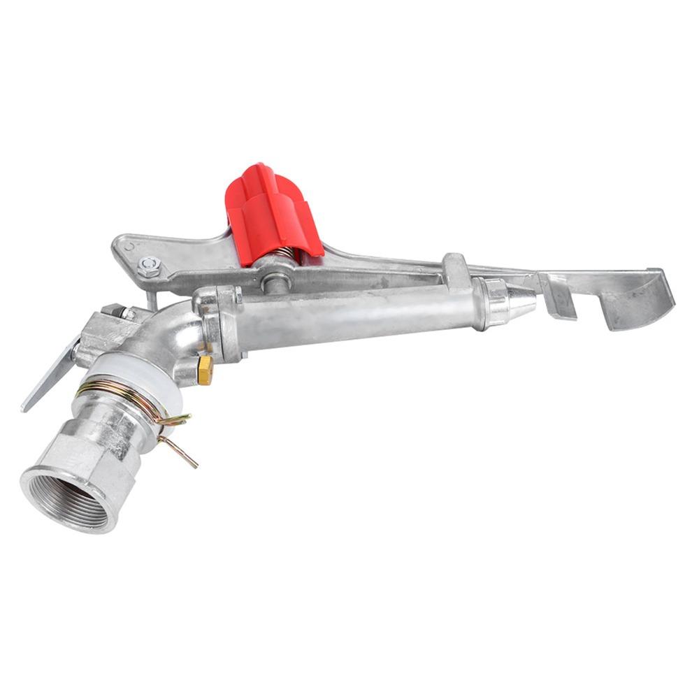 1.5in DN40 Female Thread Irrigation Sprinkler Zinc Alloy Rocking Arm Sprinkler  Home Gardening
