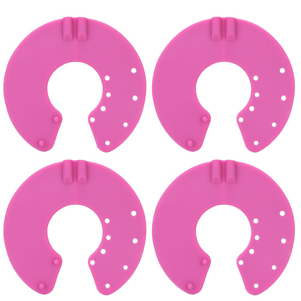 

Reusable Breast Electrode Pad Cheat Massage Machine Patch Massager Accessory 2mm Port