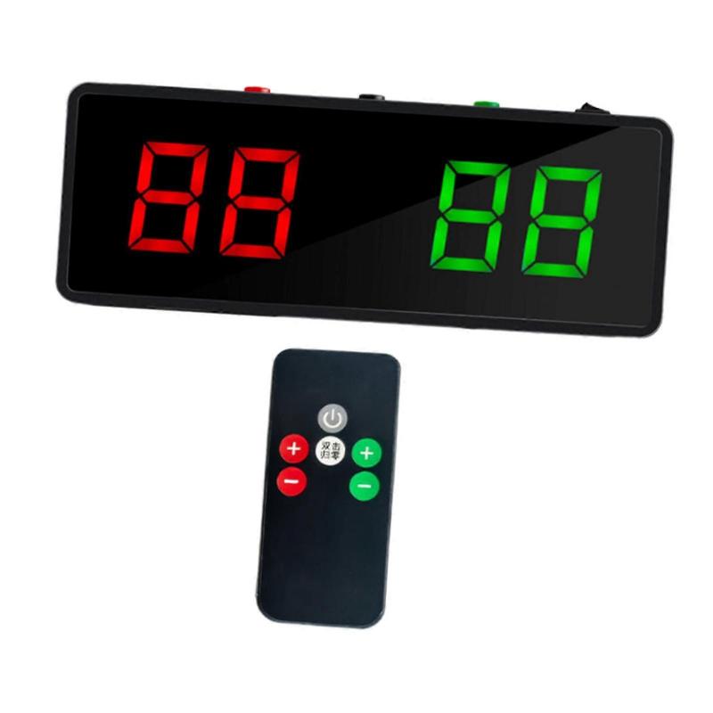 לוח ניקוד אלקטרוני ביליארד ל-26x9.5x3 ס"מ יציב עם שלט רחוק