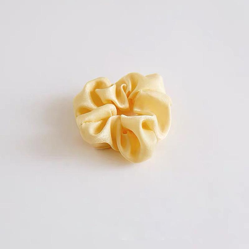 2023 Retro Schleife Elastisches Haarband mit Rosenblüten-Lederbezug - Damen Haaraccessoire