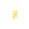 Stainless Steel Non-Fading English Letter Pendant Charms for DIY Jewelry, 26 Letters Available