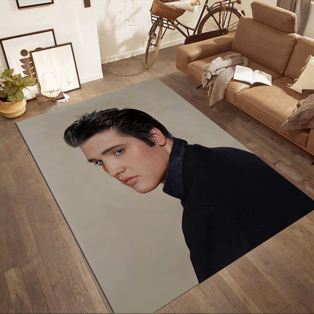 Elvis Area Rug Perfect For Playrooms Hallway Dining Room Foyer Antislip Rug Office Home Decor Spiritual Gift